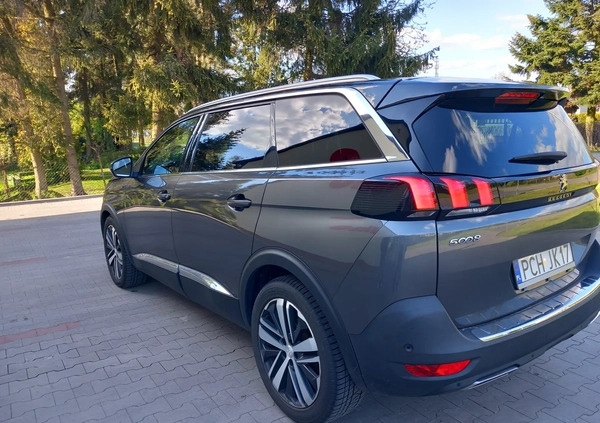 Peugeot 5008 cena 93800 przebieg: 188000, rok produkcji 2018 z Chodzież małe 466